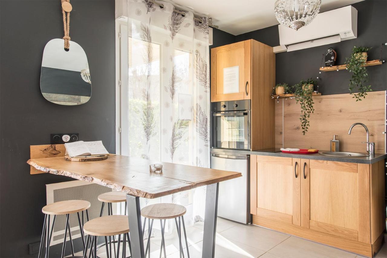 Romantisme Et Glamour 2 Avec Spa , Clim Et Jardin Dijon Exterior photo